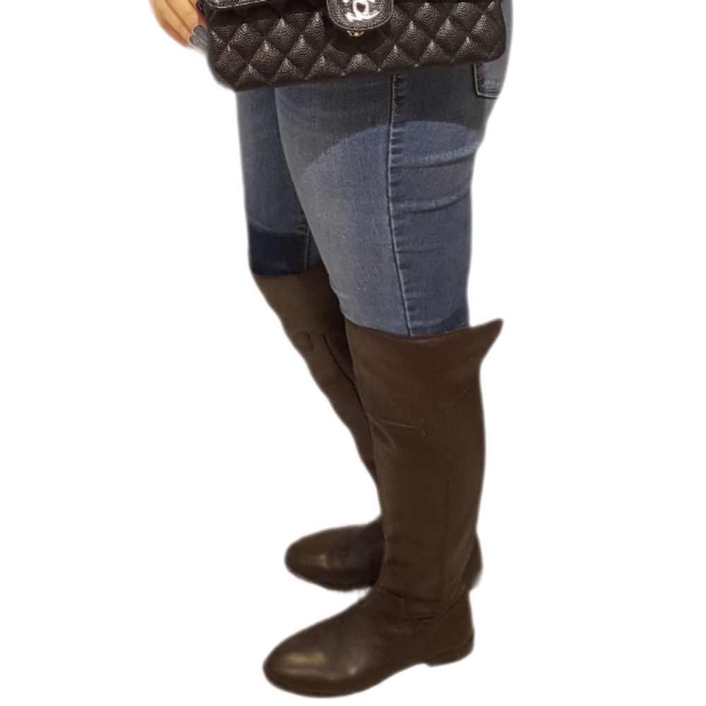 ALDO Frido-22 Riding Boots Brown Size 8